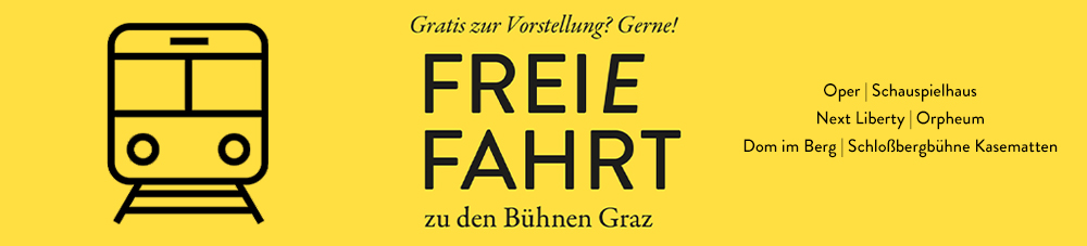 Button zur Infoseite FREIE FAHRT zu den BÜHNEN GRAZ